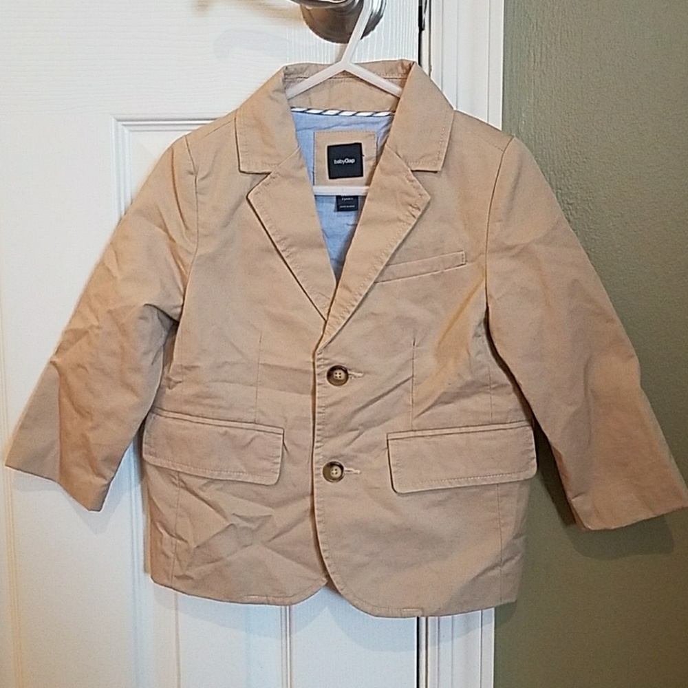 babyGap size 2 years beige blazer